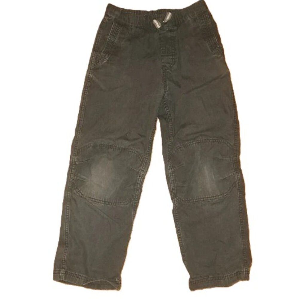 Hanna Andersson dark grey cargo pants